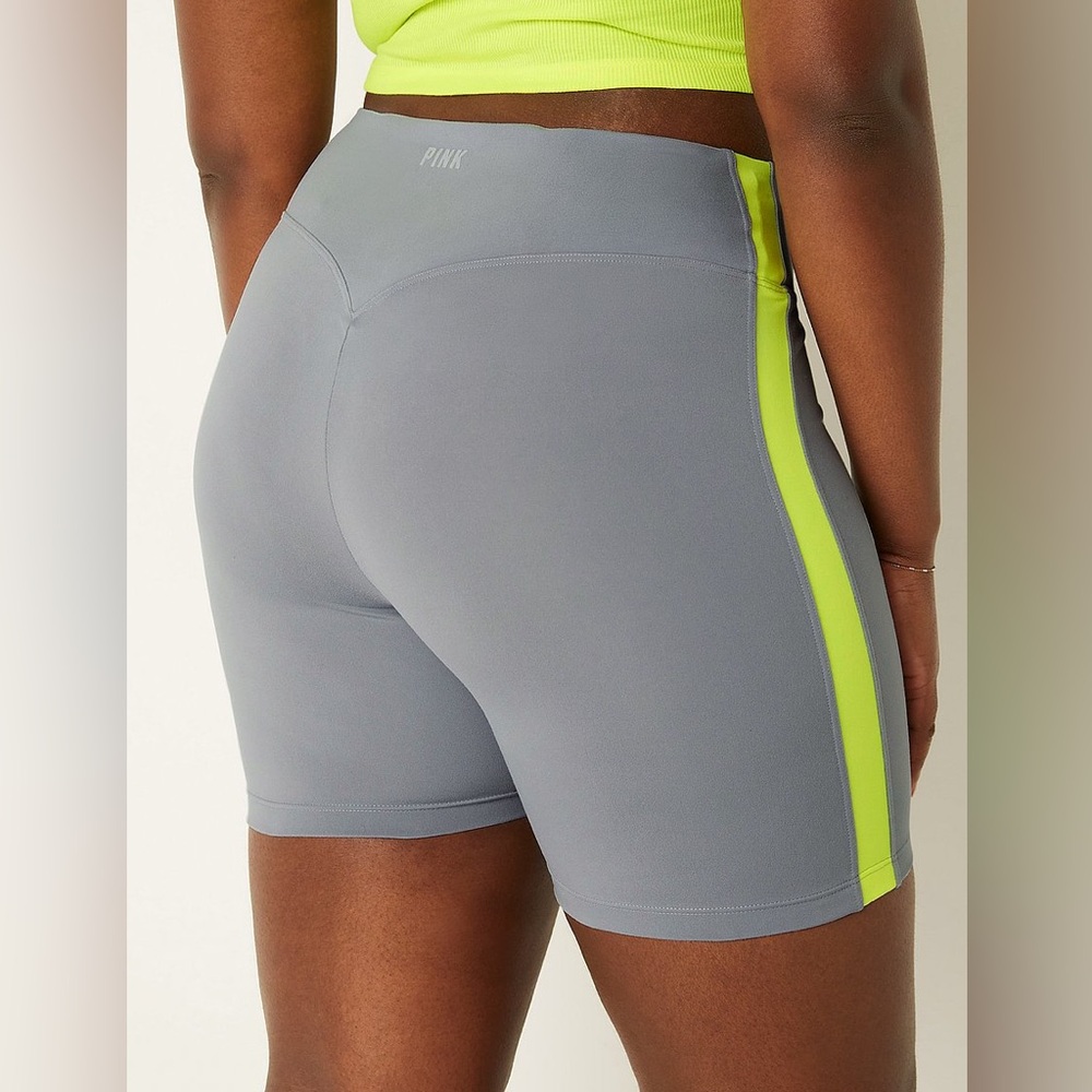 NWT PINK 6" SOFT ULTIMATE HIGH-WAIST BIKER SHORTS